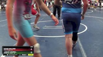 200 lbs Round 2 (4 Team) - Kyhis Malone, Ninja Killer vs Logan Caudill, Metro All Stars