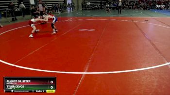 88 lbs Quarterfinals (8 Team) - Tyler DeVos, Canby vs August Gillitzer, Rocori