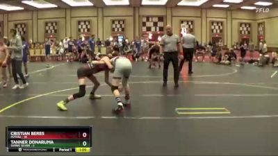 100 lbs Round 5 (6 Team) - Cristian Beres, M2TCNJ vs Tanner Donaruma, SVRWC Silver