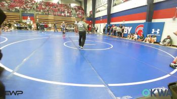 91 lbs Rr Rnd 3 - Austyn Allen, Ponca City Wildcat Wrestling vs Jordan Rasberry, Henryetta Knights Wrestling Club