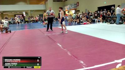 108 lbs Round 5 (6 Team) - Aiden Parks, Predator WC vs Brooks Morris, Alabama Elite Gold