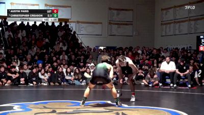 160 lbs Final - Austin Paris, Layton (UT) vs Christopher Creason, El Diamante