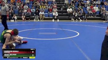 113 lbs 1st Place Match - Adam Gelman, SYCAMORE vs Harrison Bohls, NAPOLEON