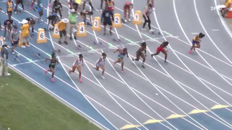 Youth Girls' 100m, Finals 2 - Age 15-16