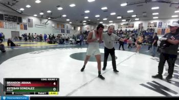 175 lbs Cons. Round 3 - Esteban Gonzalez, Rialto vs Brandon Arana, San Fernando