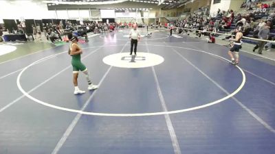 125 lbs Champ. Round 1 - Tomah Gummow, Ithaca vs Nahjeed Abel, Oswego State