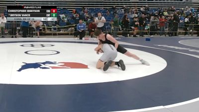96 lbs Cons. Rd Of 16 - Christopher Ibbetson, Contenders Wrestling Academy vs Bryson Vance, Chargers Wrestling Team
