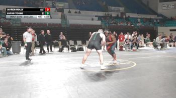 285 lbs Final - Jayren Holly, Chester vs Lucas Young, Dixie