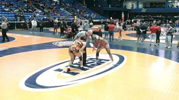 190 lbs Cons. Round 1 - Izabell McBride, Waterloo (H.S.) vs Kendra Hayden, Flossmoor (Homewood-F.)