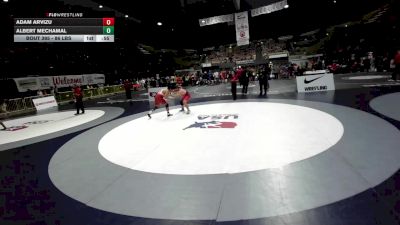 86 lbs Cons. Rd Of 16 - Albert Mechamal vs Adam Arvizu