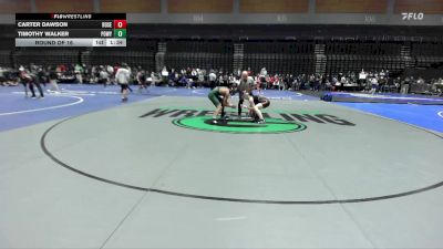 126 lbs Round Of 16 - Carter Dawson, Roseburg vs Timothy Walker, Poway
