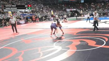 Champ. Round 1 - Nathan Treat, Bellevue West vs James Browne, Millard North