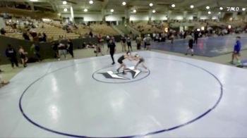 80 lbs Quarterfinal - Charlie Masters, AAWC vs Tristan Simpson, Big Red Wrestling Club