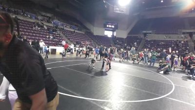 43 lbs Champ. Round 1 - Jake Arriaga-Shisler, Steel City Reloaded Wrestling Club vs Colton Kazee, Pueblo County Wrestling Club