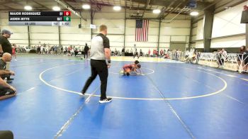 85 lbs Rr Rnd 1 - Major Rodriguez, Buffalo Valley - MS vs Aiden Jette, Mat Warriors Green MS - MS