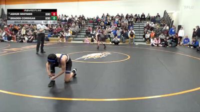 100 lbs Semifinal - Braden Corrigan, Benton Community Wrestling Clu vs Ashur Whitmer, Big Game Wrestling Club