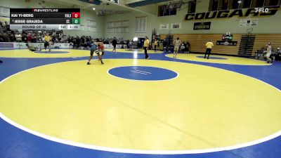 147 lbs Round Of 32 - Kai Yi-Berg, Folsom vs Jesse Grajeda, St. John Bosco