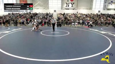 57 lbs Cons. Round 2 - Conor McGovern, GPS Wrestling Club vs Carson Stefaniak, Club Not Listed