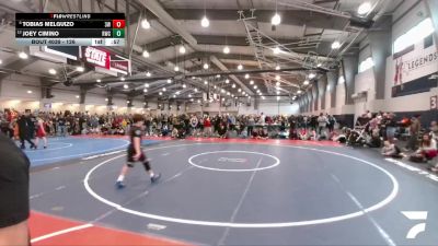 126 lbs Cons. Round 2 - Tobias Melguizo, 3F Wrestling vs Joey Cimino, Righteous Wrestling Club