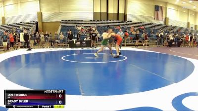 106 lbs Champ. Round 1 - Ian Stearns, PA vs Brady Byler, OH