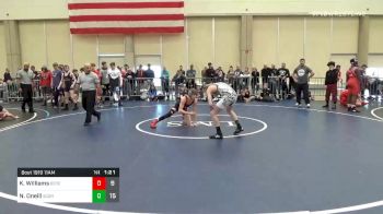 106 lbs Semifinal - Kaedyn Williams, Beast Of The East MS vs Nick Oneill, Scorpions Dynasty Deathrow MS