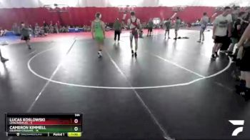 144 lbs Round 4 (16 Team) - Brady Gross, Coleman Cougars vs Max Peterson, Lena/Bonduel