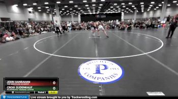 140 lbs Quarterfinal - Croix Gudenkauf, McDominate Training Center vs John Hanrahan, The Wrestling Academy