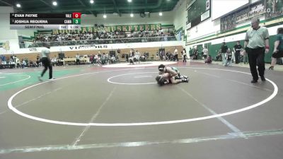 150 lbs Semifinal - Joshua Requena, Camarillo vs Evan Payne, Valencia/Valencia