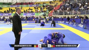 Antonio Ronyerison Moura Bezerra vs Lenilson Nascimento Da Cruz 2025 Brasileiro Jiu-Jitsu IBJJF