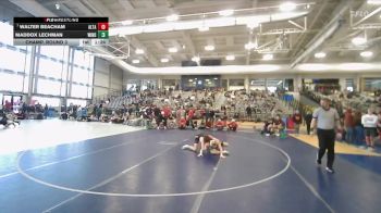 132 lbs Champ. Round 3 - Walter Beacham, Alta vs Maddox Lechman, Windsor