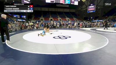 94 lbs Quarters - Jack Thrush, AZ vs Xander Webber, OH