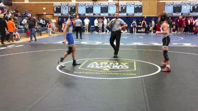 98 lbs 5th Place Match - Bridger Poulton, Fremont vs Talen Watt, Riverton