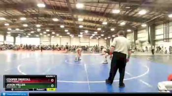 140 lbs Round 3 (6 Team) - Jaxon Miller, Iowa Black vs Cooper Driscoll, Terps Xtreme