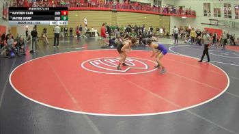 126 lbs Champ. Round 3 - Jacob Jump, Newberg vs Kayden Cain, Auburn