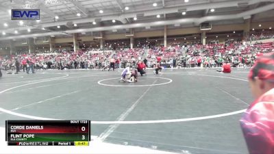 49 lbs Semifinal - Flint Pope, Elk County vs Corde Daniels, RSA