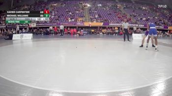 149 lbs Finals (8 Team) - Michael Williams, University Of Dubuque vs Xavier Carpentier, Albion