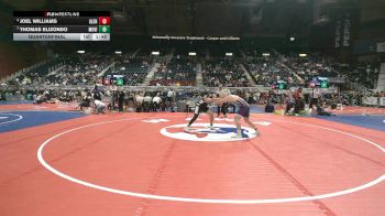 3A-190 lbs Quarterfinal - Thomas Elizondo, Mountain View vs Joel Williams, Glenrock