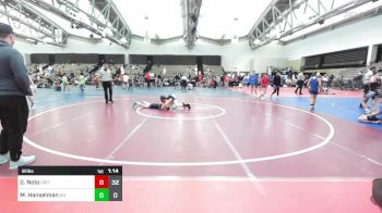 81 lbs Rr Rnd 6 - Gavin Noto, Grit Mat Club vs Max Hanselman, Quaker Nation