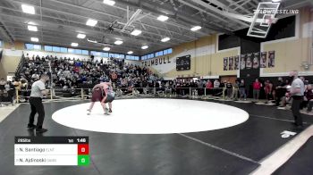 285 lbs Semifinal - Noah Santiago, East Lyme/Norwich Tech vs Nuh Ajdinoski, Danbury