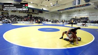 135 lbs Round Of 32 - Nathan Yoder, Faith Christian (PA) vs Bryce Pasvogel, Clovis North