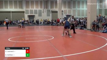 Consolation - Colin Leonard, King University vs Austin Kolikas, King University