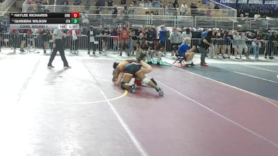 170 lbs Cons. Round 1 - Quisiera Wilson, Lincoln Park Academy vs Haylee Richards, Oviedo