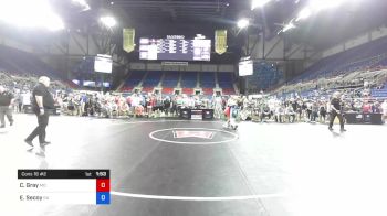 152 lbs Cons 16 #2 - Colby Gray, Missouri vs Ethan Secoy, Georgia