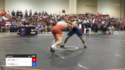 92 kg Quarters - Maximus Hale, Pennsylvania RTC vs Trent Hidlay, Wolfpack WC/ TMWC