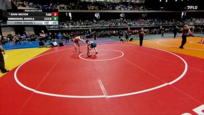 6A 175 lbs Cons. Round 1 - John Helton, Plano vs Emmanuel Arzola, Little Elm