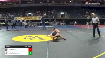 165 lbs Semifinal - David Cox, Liberty University vs Max-Henry Nelson, Pacific Lutheran University
