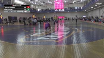 197 lbs Cons. Round 1 - Jevin Torres, Hunter vs James Ellis, Lycoming