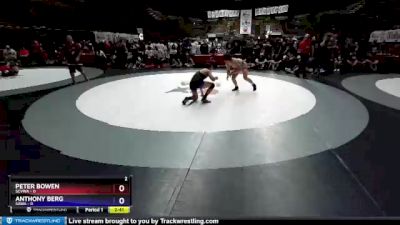 152 lbs Round 4 (16 Team) - Peter Bowen, SCVWA vs Anthony Berg, SAWA