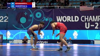 57 kg Qualif. - Ahmad Masoud Mohammadnezhadjavan, Iran vs Manvel Khndzrtsyan, Armenia