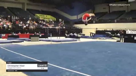 Christopher Hiser - Floor, Daggett Gymnastics - 2021 USA Gymnastics Development Program National Championships